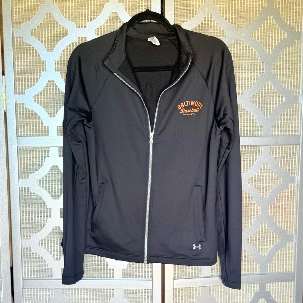Orioles Under Armour Black Baseball Jacket